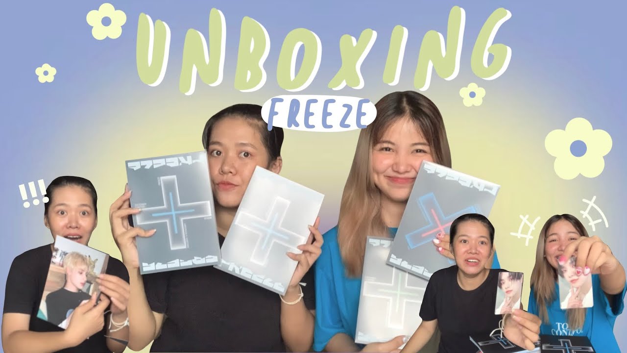 [ UNBOXING ] แกะอัลบั้ม TXT - TCC: FREEZE | เมนรักเรามากจริงๆแหละ🥶❄️