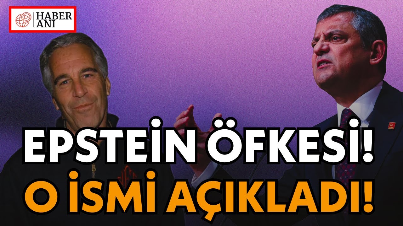 'EPSTEİN BELGESİNE GİRMİŞ!' Özgür Özel'den gündemi sarsacak tepki!