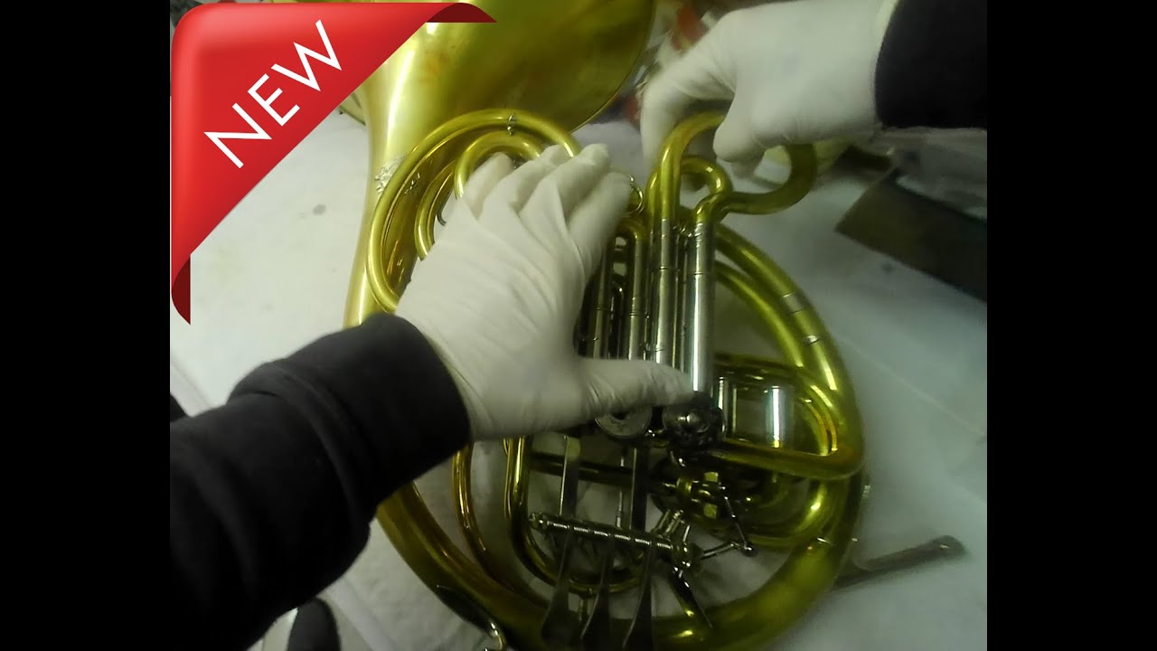 French horn disassembly and cleaning  - Corno Francese, come smontarlo per effettuare il lavaggio