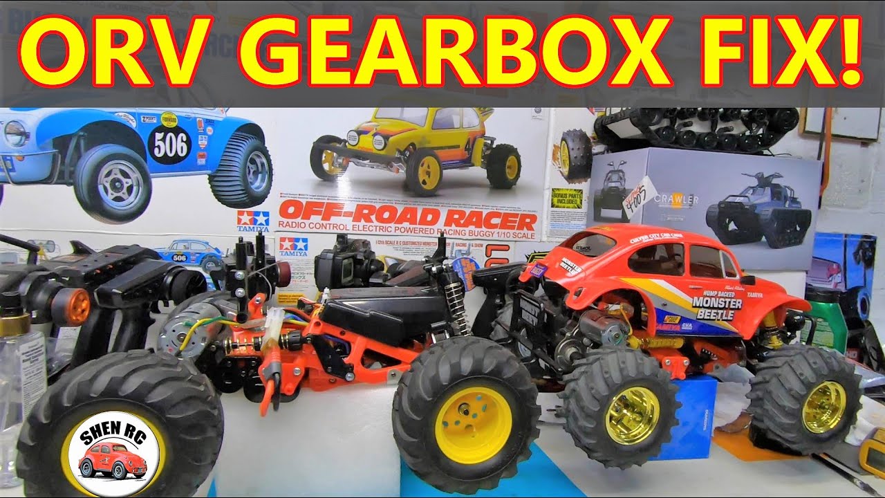 Tamiya Frog blackfoot ORV GEARBOX FIX TIP