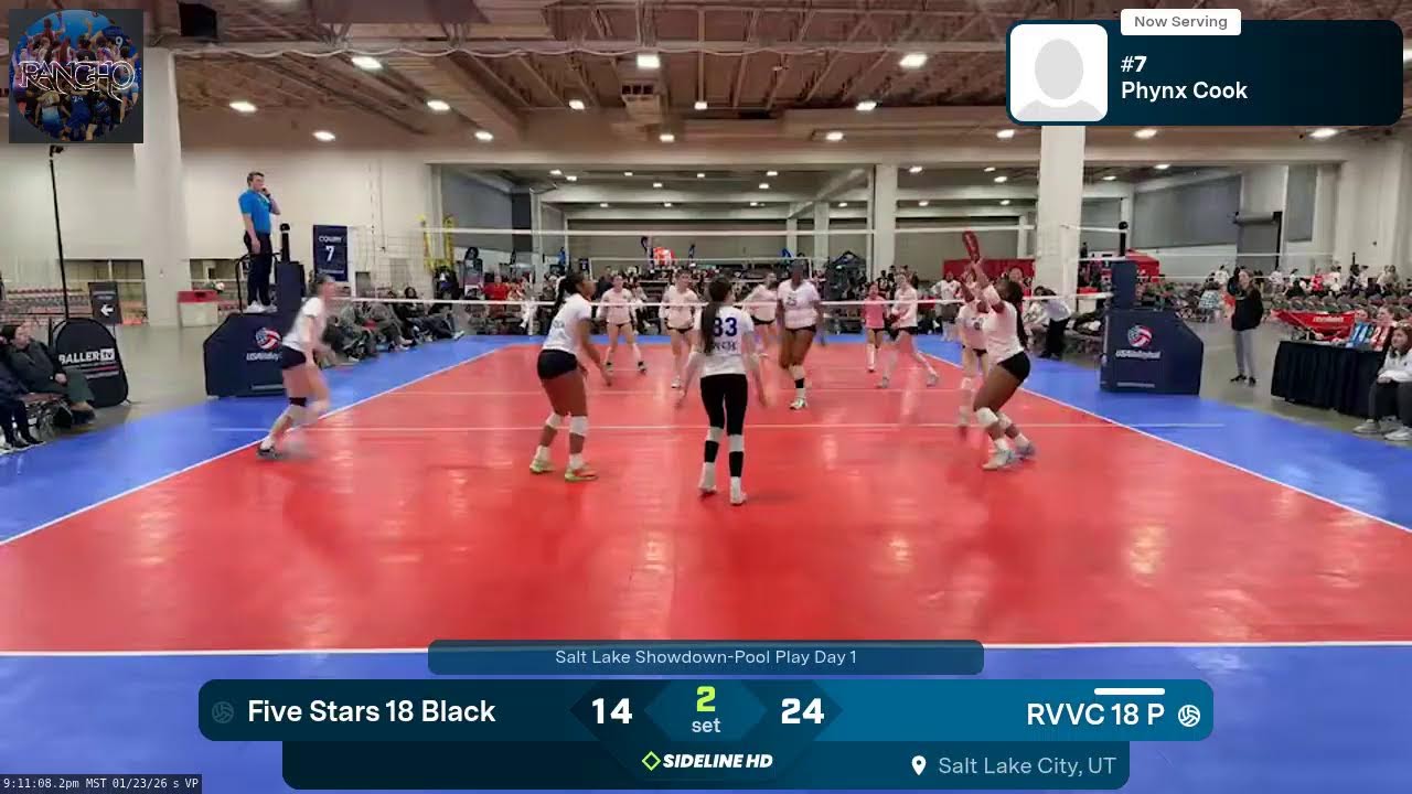 RVVC 18 P vs. Five Stars 18 Black