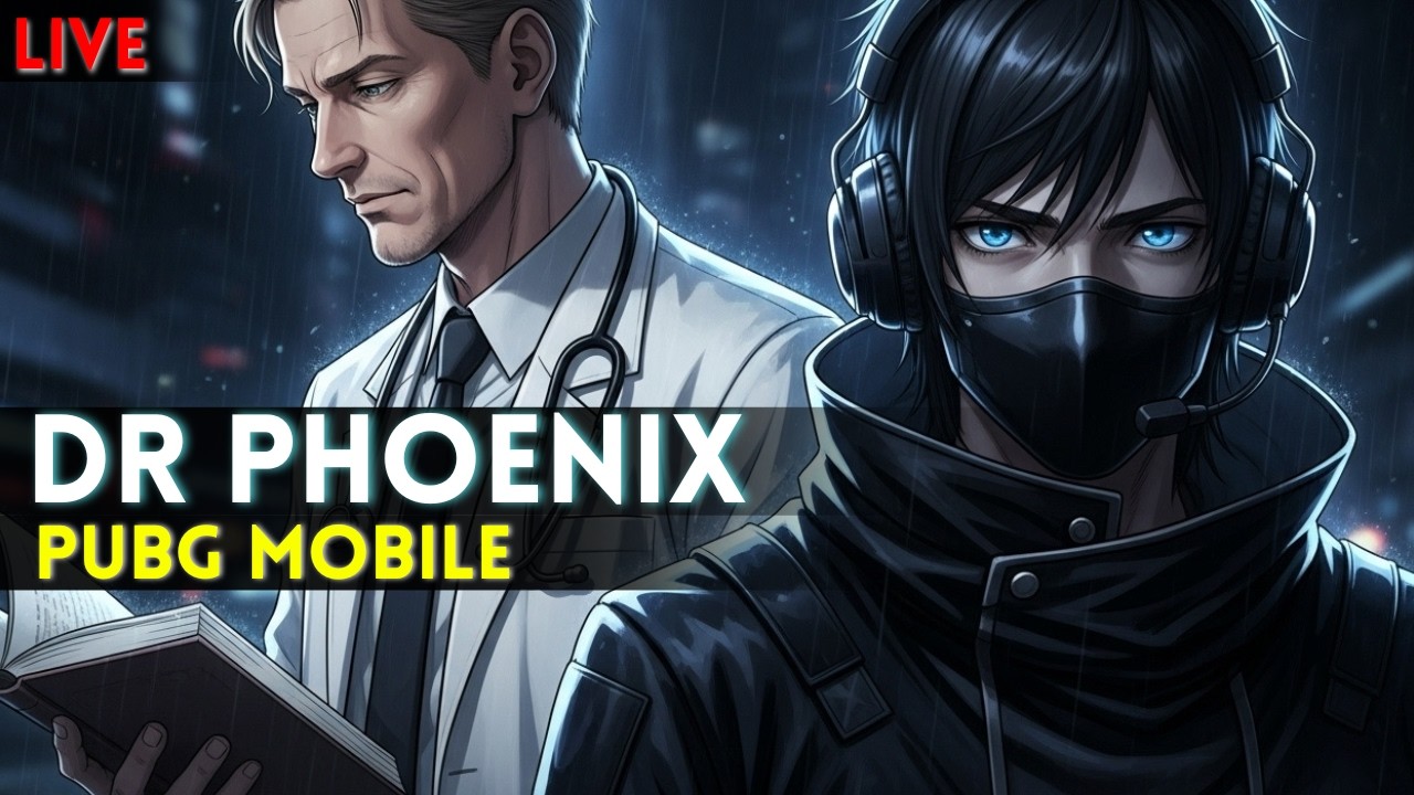 🔴 PUBG Mobile LIVE | High KD Gameplay 🔥 No Facecam | Doctor Phoenix