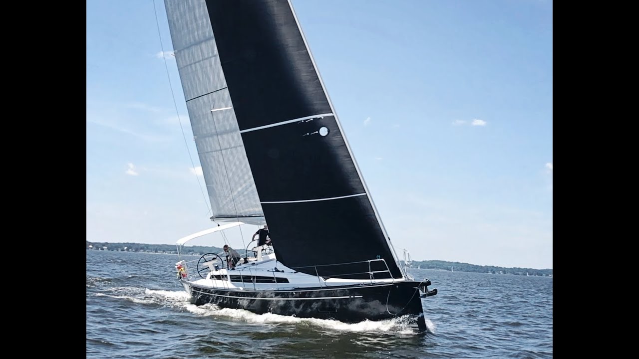 X-Yachts  X4.6 Revolution Sailing on the Chesapeake.