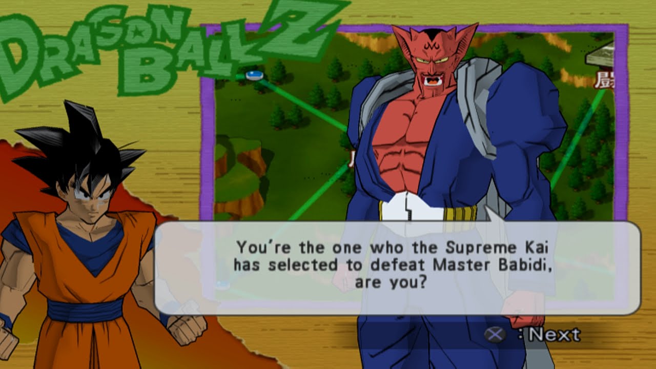 Dragon Ball Z Budokai 2 Walkthrough Part 9 - SSJ Goku vs Dabura (Majin Buu Saga)