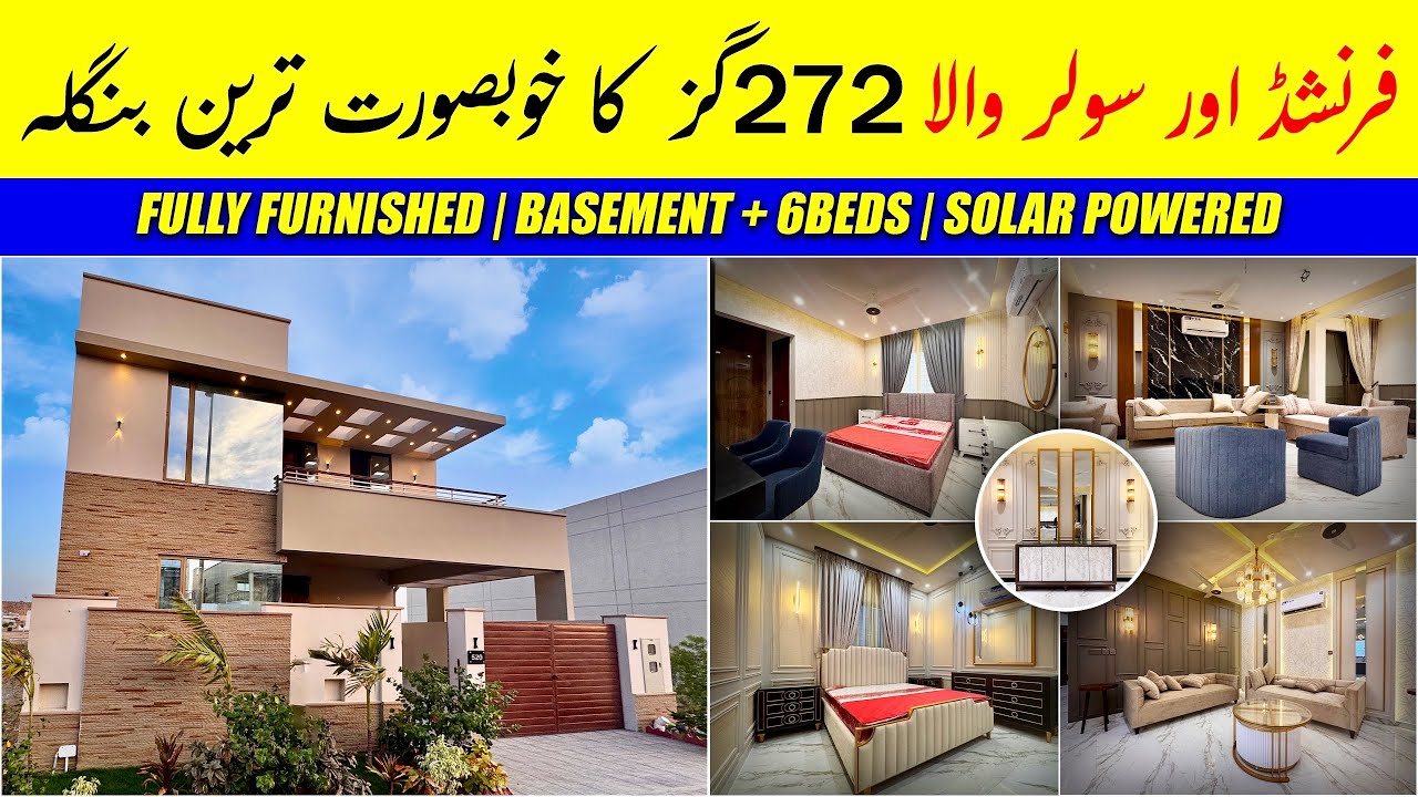 272 Sq Yards House with BASEMENT in Bahria Town Karachi | Precinct 8 | Luxury House Tour