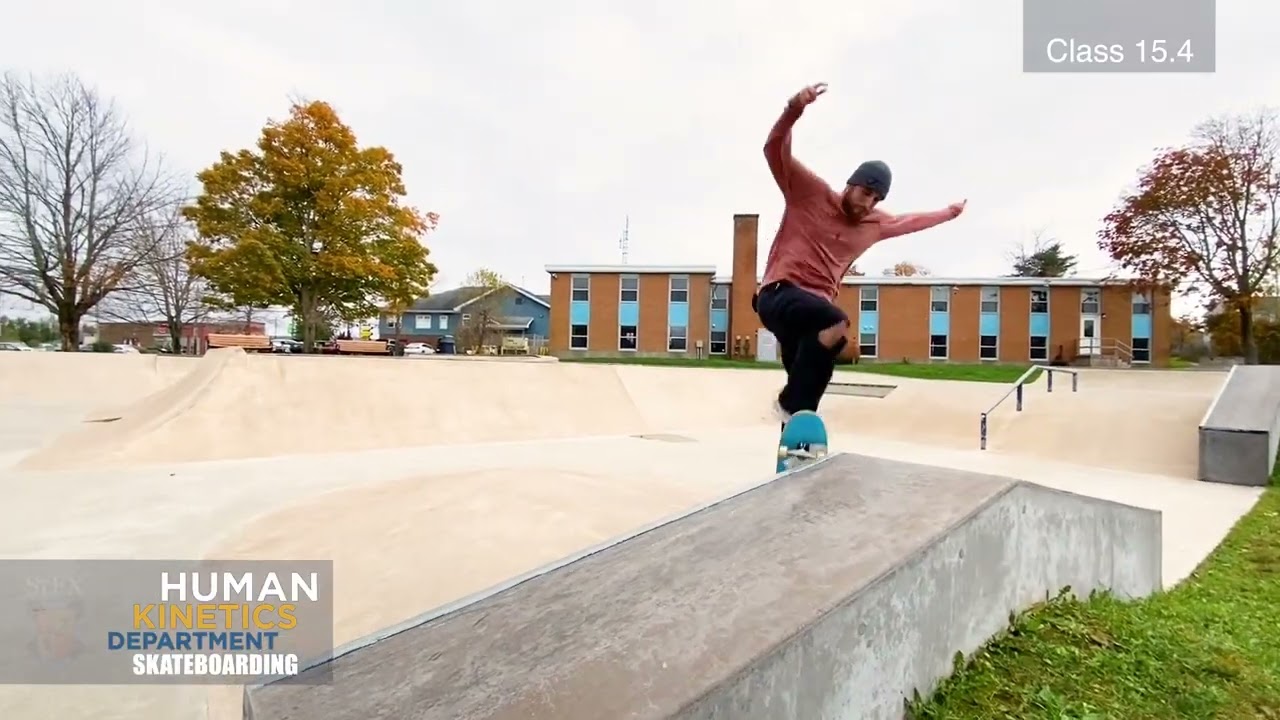 StFX University Human Kinetics Skateboarding 2023 - Class 15.4