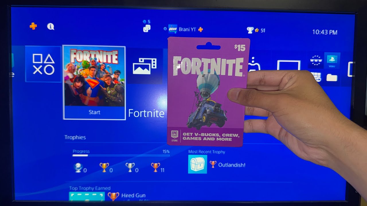 HOW TO REDEEM FORTNITE GIFT CARD CODE ON PLAYSTATION IN 2026! (PS4, PS5)