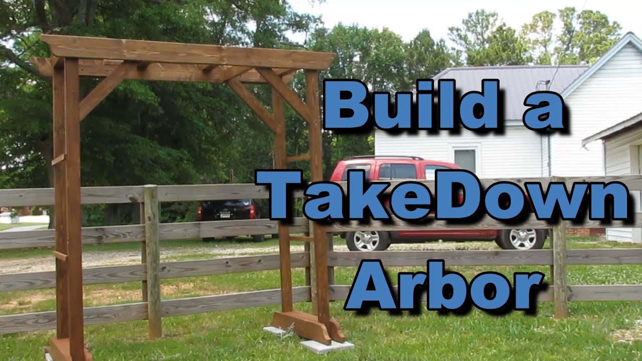 Build a Knockdown Arbor