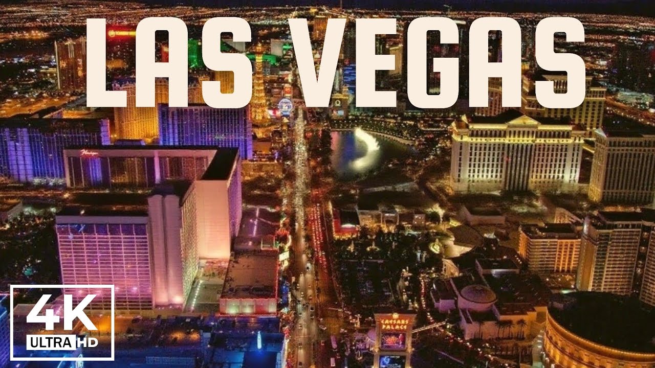 Las Vegas, United States 🎰🇺🇸 in 4K ULTRA HD 60 FPS Video by Drone