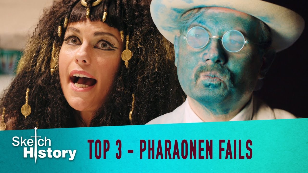 Top 3 der größten Pharaonen Fails | Sketch History