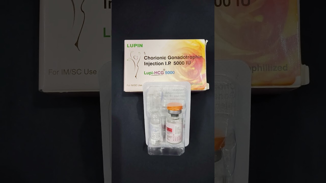 Description of Lupi HCG 5000 injection/brand/price/uses/side-effects/precautions#mediknowledge#