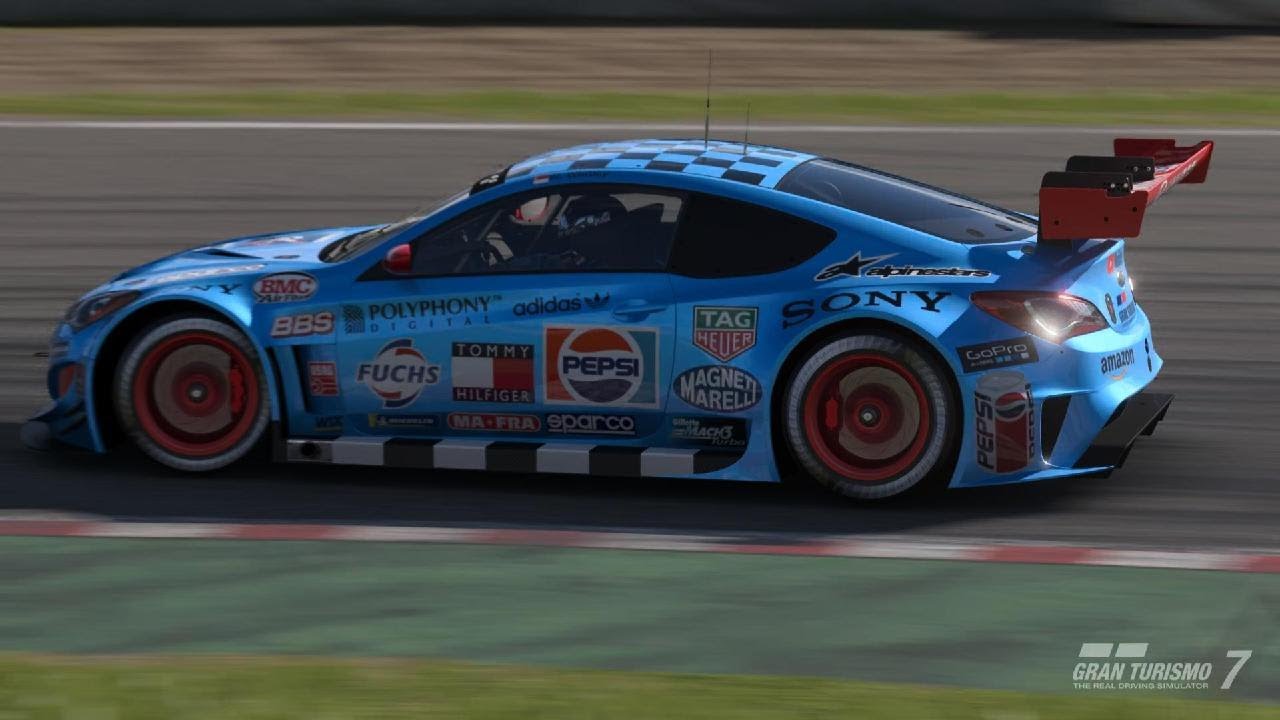 Gran Turismo 7 | Hyundai Genesis GT3 | IA | Tsukuba | 1:02.766