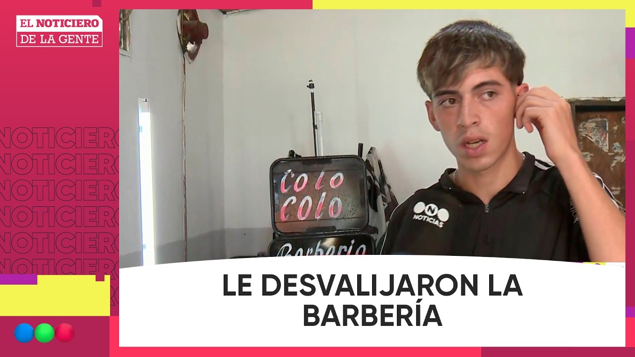 Le DESVALIJARON la BARBERÍA a un CHICO de 21 AÑOS #ElNotidelaGente