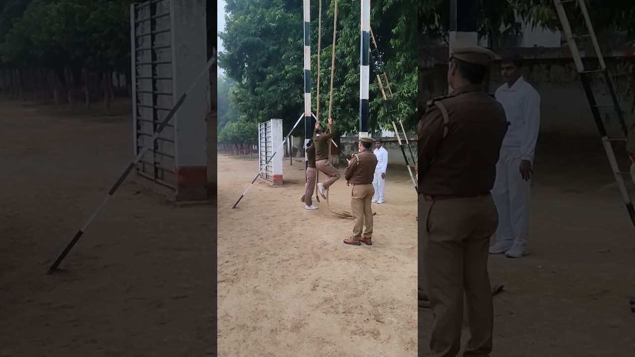 POLICE GIRLS TRAINING 💪 #army #policeofficer #shortvideos #viral #upsc #uppolice