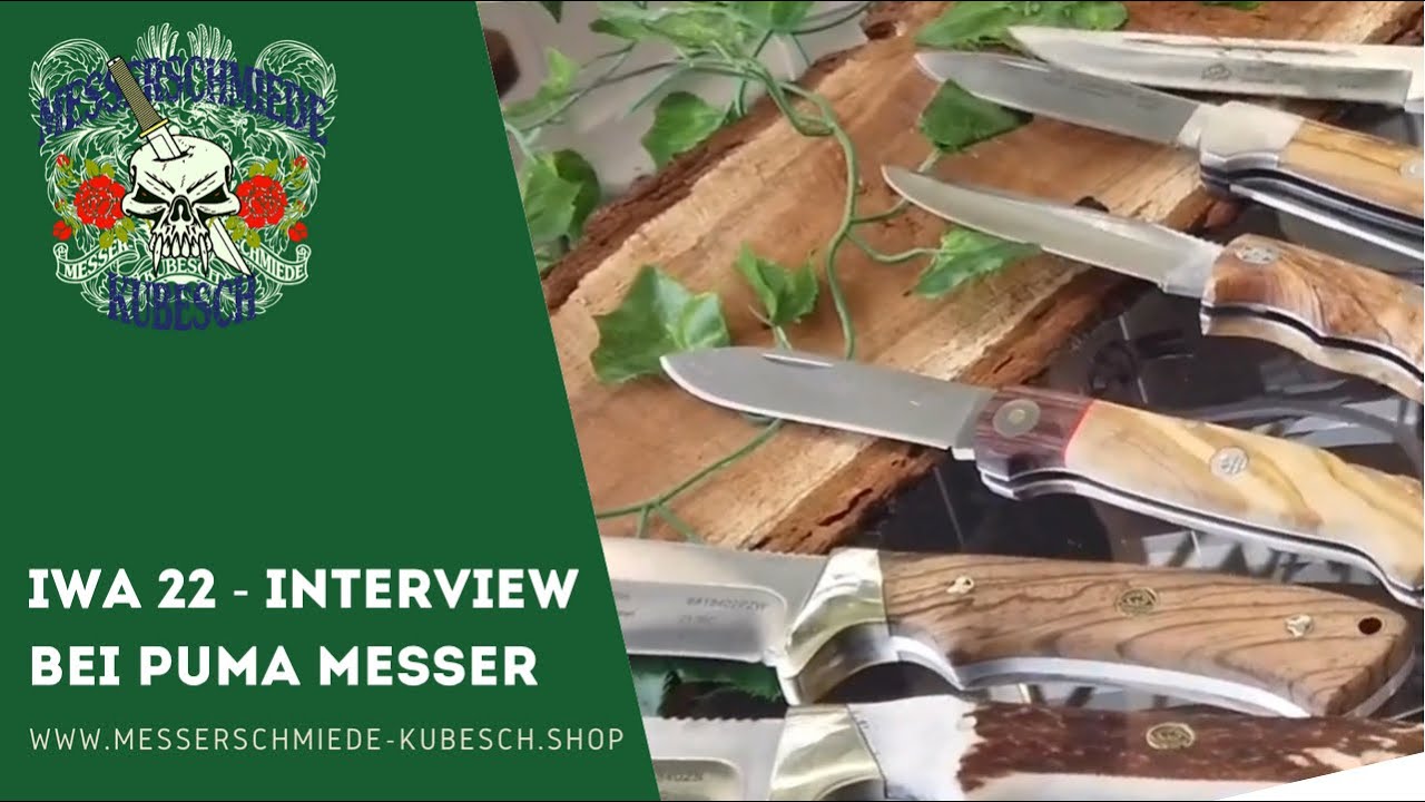 IWA 2022 Puma Messer und Jagdmesser aus Solingen. Die Traditionelle Messer-Manufaktur aus Solingen.