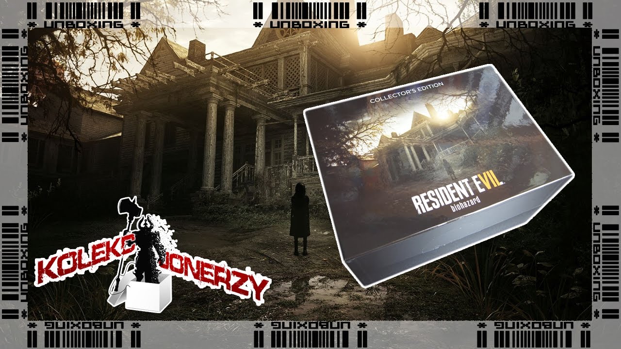 Resident Evil 7 Collector's Edition (PS4) Unboxing - Edycja Kolekcjonerska - Kolekcjonerzy - 