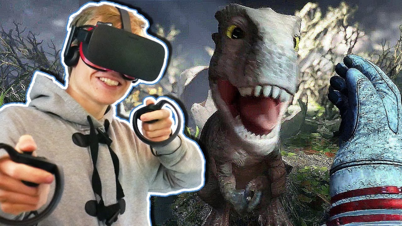 DINOSAUR ISLAND IN VIRTUAL REALITY | Robinson: The Journey VR (Oculus Touch Gameplay)