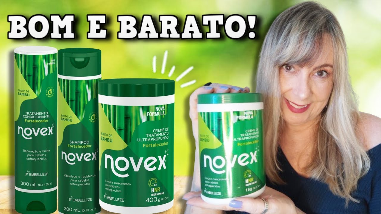 🌿NOVEX BROTO DE BAMBU NOVA FÓRMULA