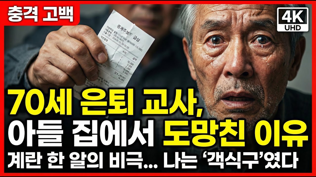 70세 아들 집 살이 1년 후회막급! 노후에 자식보다 중요한 이것 2가지