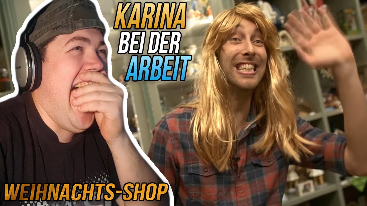 Karina bei der Arbeit - Weihnachts-Shop !!! | REACTION