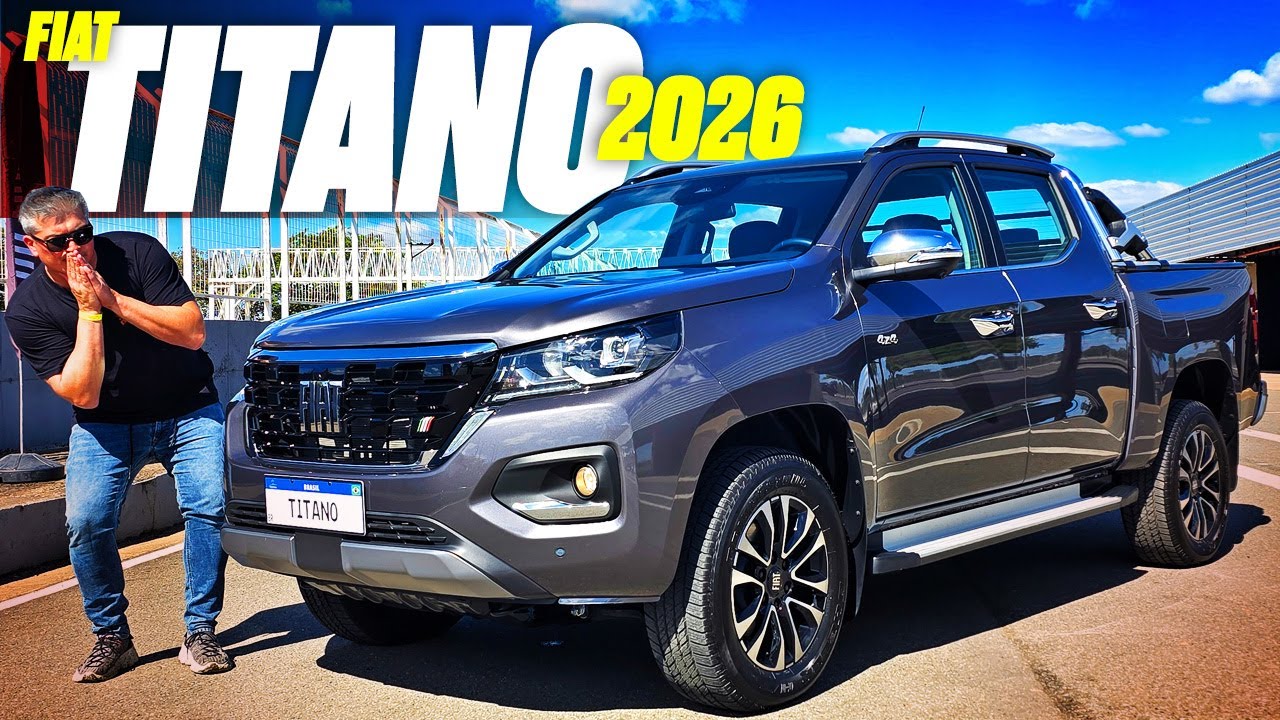 Nova Fiat Titano 2026 - AGORA SIM? NOVO MOTOR, TRANSMISS&Atilde;O E SUSPENS&Atilde;O MUDAM TUDO! VALE COMPRAR UMA?