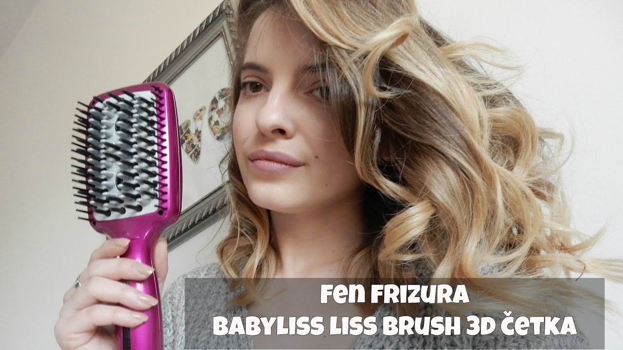 Fen frizura kod kuće - Babyliss Liss Bush 3D četka