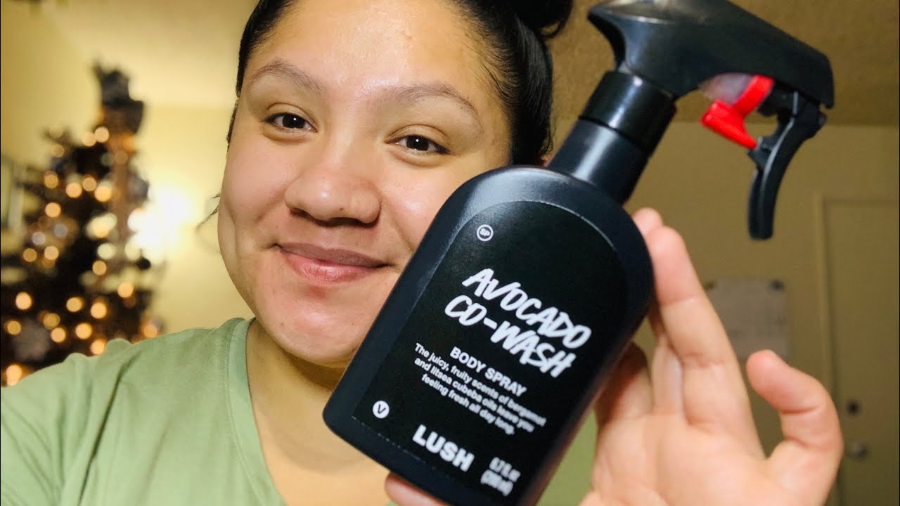 Lush Avocado co-wash (Body spray review )🥑🧼💚