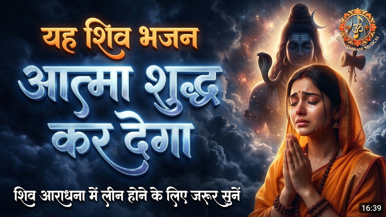 मन को शांत करने वाला शिव भजन | हे शिव शंकर, हे त्रिपुरारी | Peaceful Shiva Bhajan for Meditation
