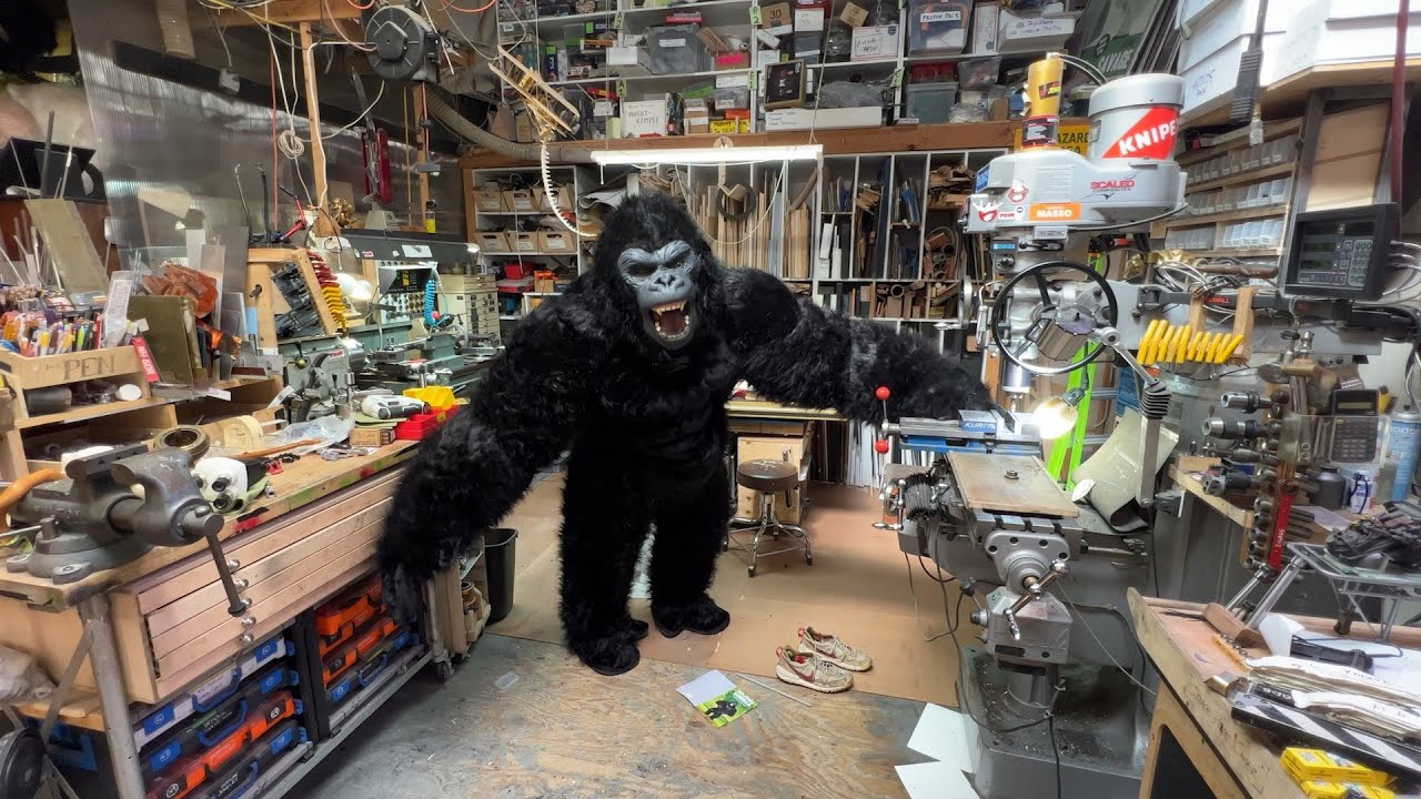 Adam Savage's Inflatable Gorilla Costume!