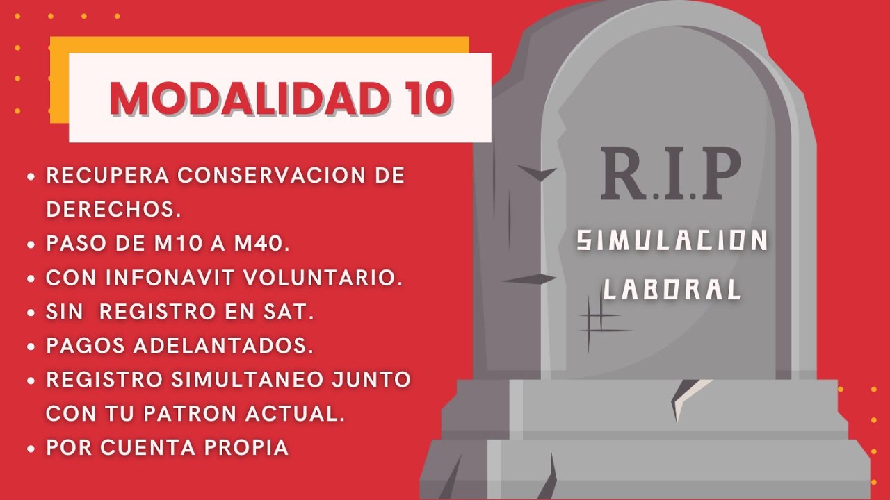 La Modalidad 10 ACABA con la Simulación laboral