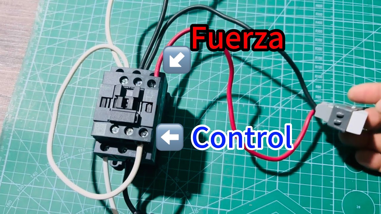 Como conectar un contactor trifásico
