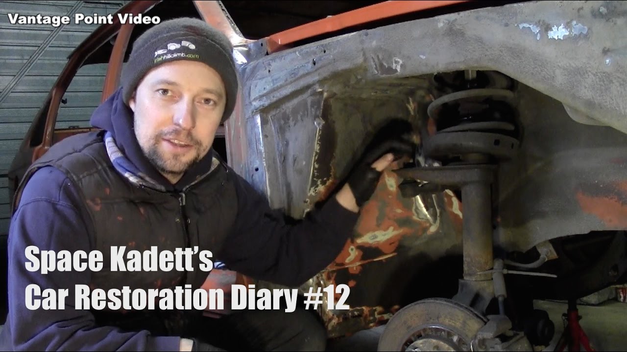 Inner Wing Repair and Shock Removal: Car Restoration Diary #12