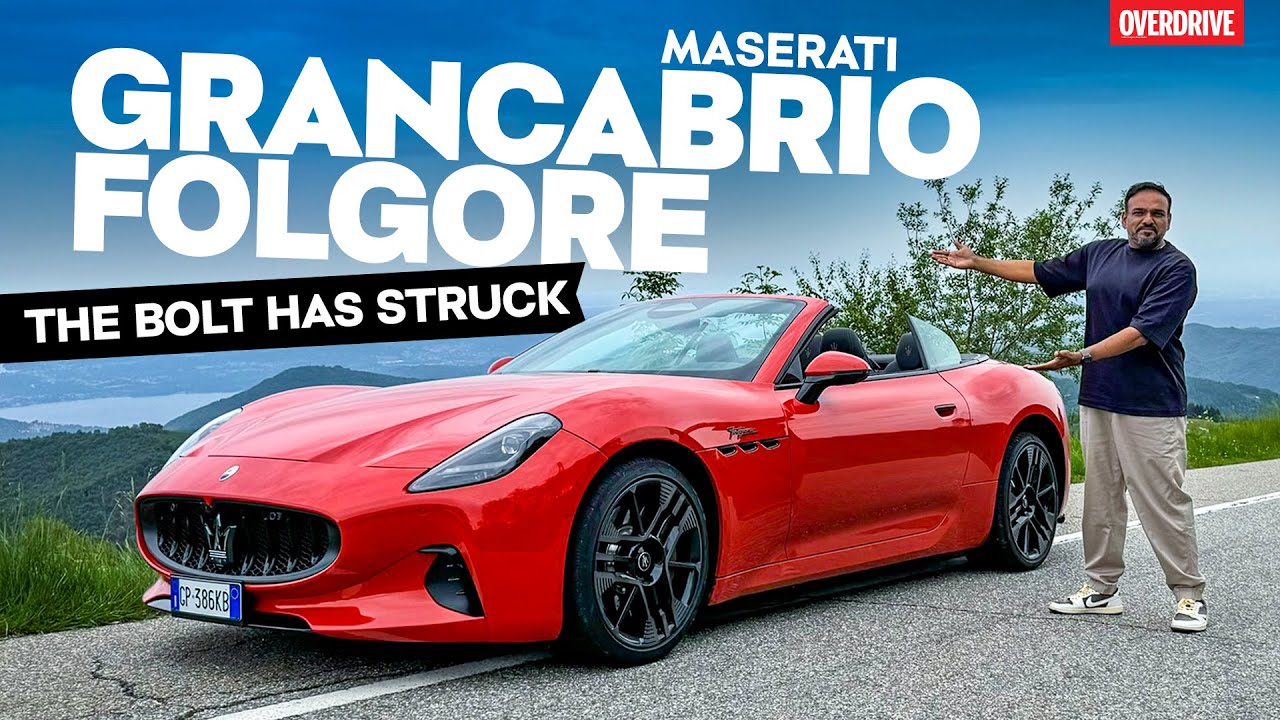 Maserati GranCabrio Folgore review: A Lightning Bolt from Italy | @odmag