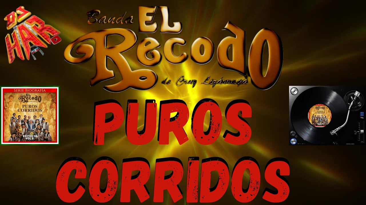 BANDA EL RECODO CON JULIO PRECIADO PUROS CORRIDAZOS MARCA DIABLO DE LA VIEJA ESCUELA SOLO EXITOS 4K!