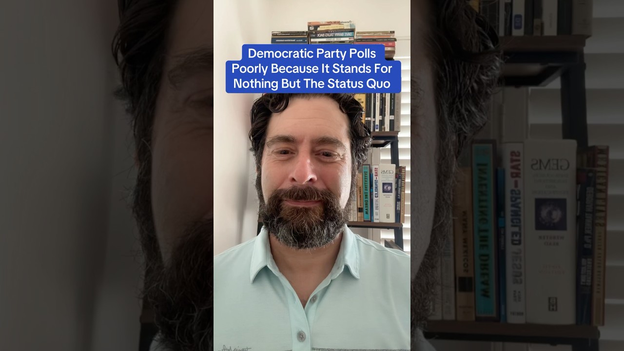 Democratic Party Polls Poorly Because It Stands For Nothing But The Status Quo