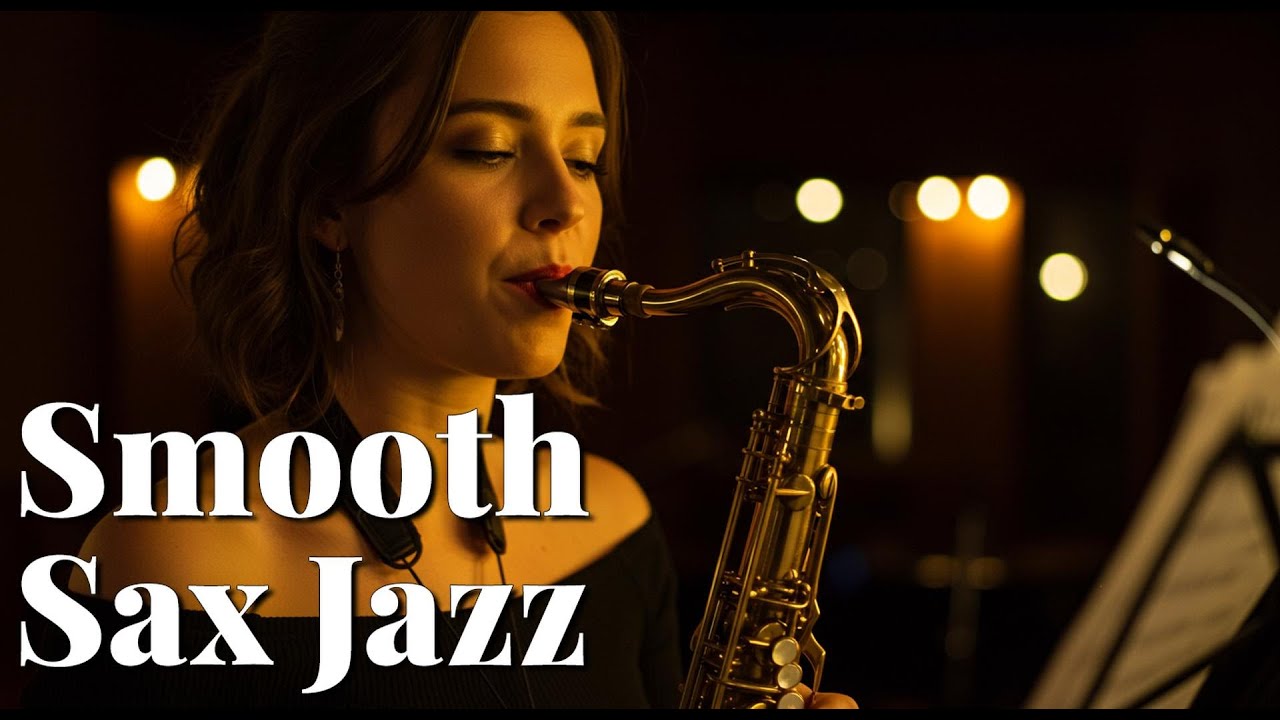 Smooth Romantic Alto Sax Jazz – Chill Relax Music for Night Driving, Study & Coffee
