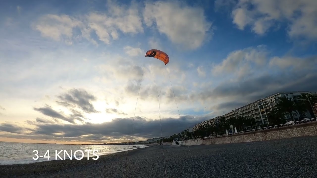 test pansh magnet , hybrid kite , 6m static