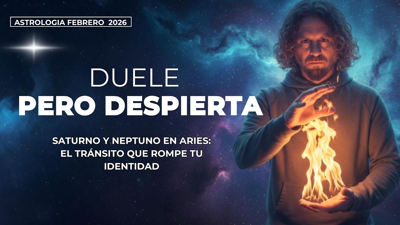 La CRISIS de IDENTIDAD que nadie está explicando 🔥 Saturno y Neptuno en Aries🔥