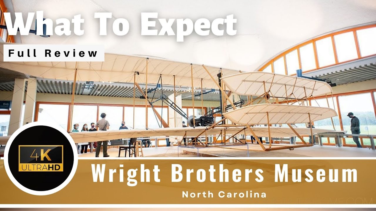 Wright Brothers Museum - NC North Carolina - Outer Banks OBX - Kill Devil Hill - Flight [4K]
