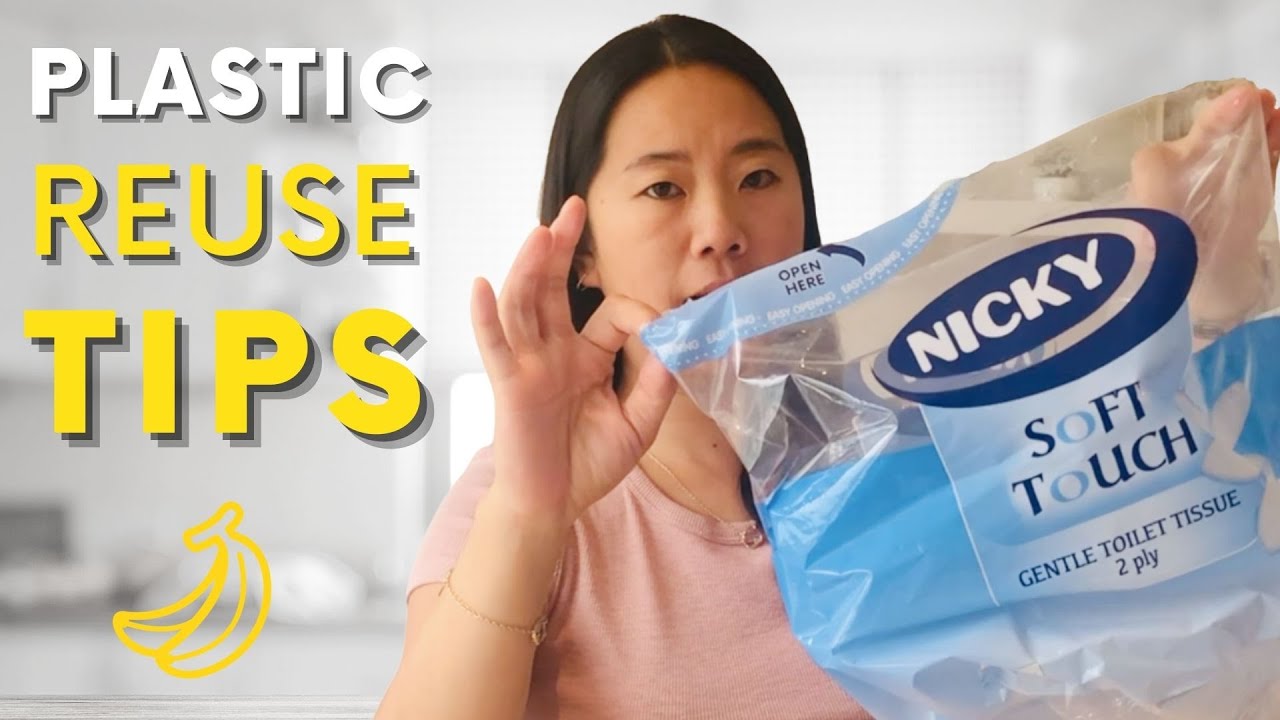 5 Easy ways to Reuse Plastic Bag Packaging & Save Money | How to Reuse to Reduce Plastic Waste