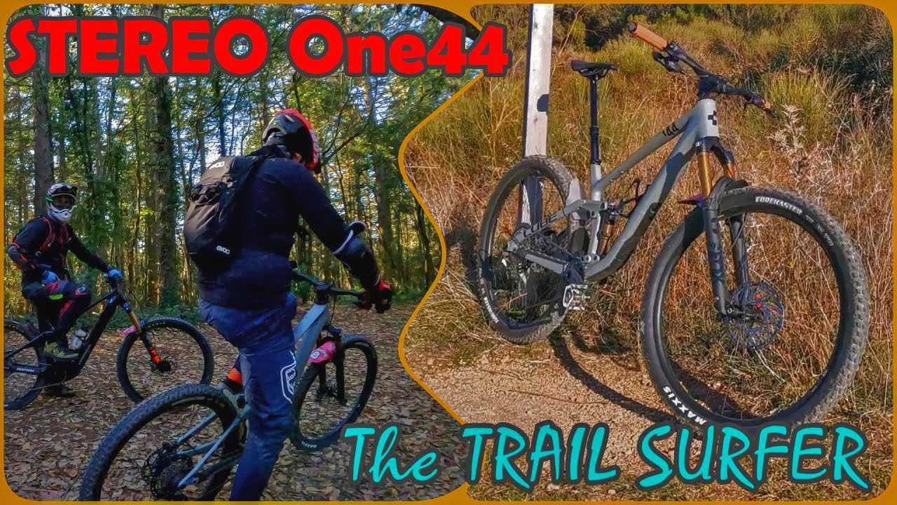 Cube Stereo One44 - The Trail Surfer
