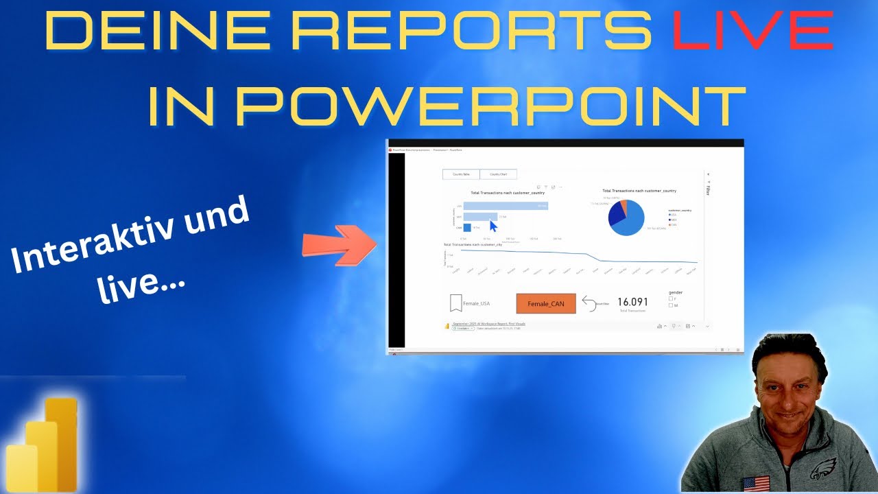 DEINE REPORTS LIVE IN POWERPOINT