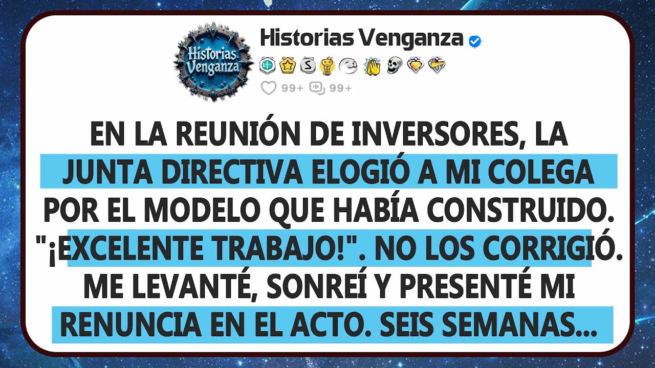 Le Dieron El Crédito Por Mi Plan. Mi Respuesta Fue Renunciar Y Que Los Números Hablaran.