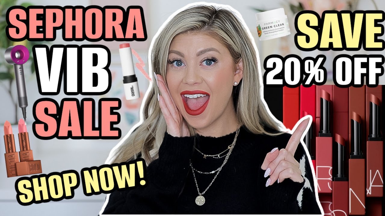 MY SEPHORA VIB SALE RECOMMENDATIONS! SHOP NOW! @MadisonMillers