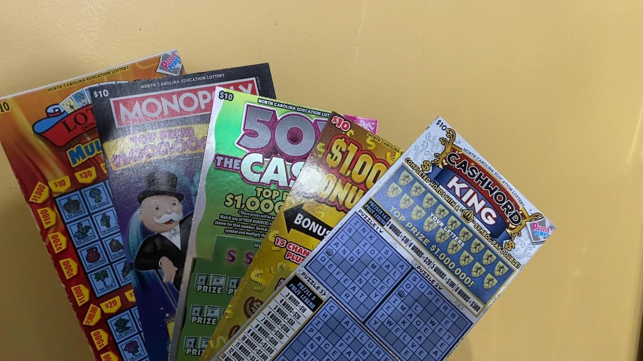 $50 in NC $10 scratch tickets with a nice surprise WIN!
