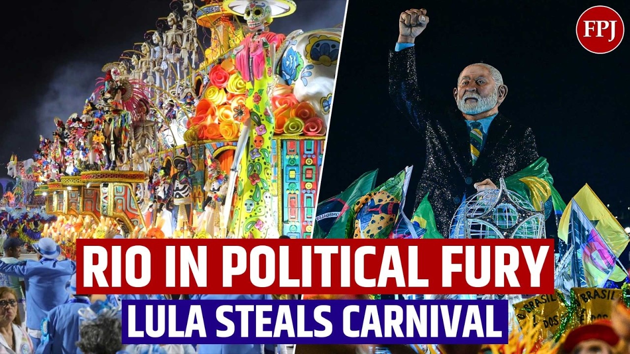 Rio Carnival Parade Praises Lula, Mocks Bolsonaro in Controversial Performance