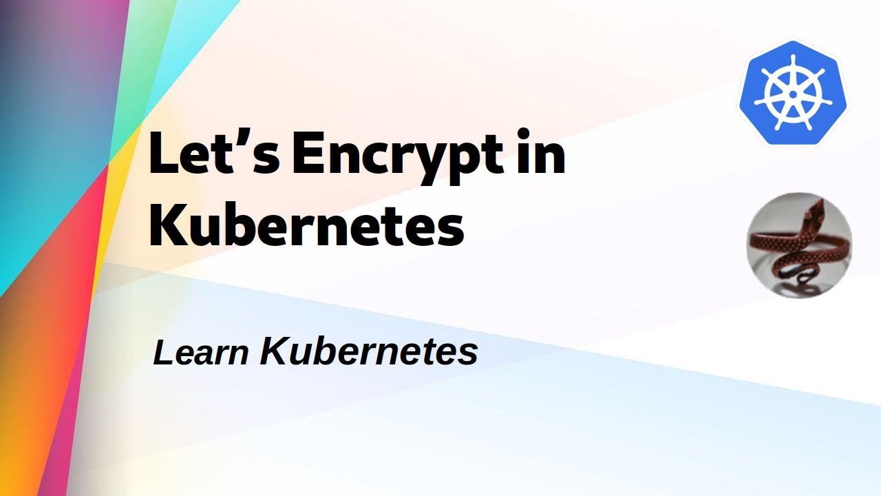 [ Kube 37 ] Setup Lets Encrypt cert-manager in Kubernetes Bare Metal