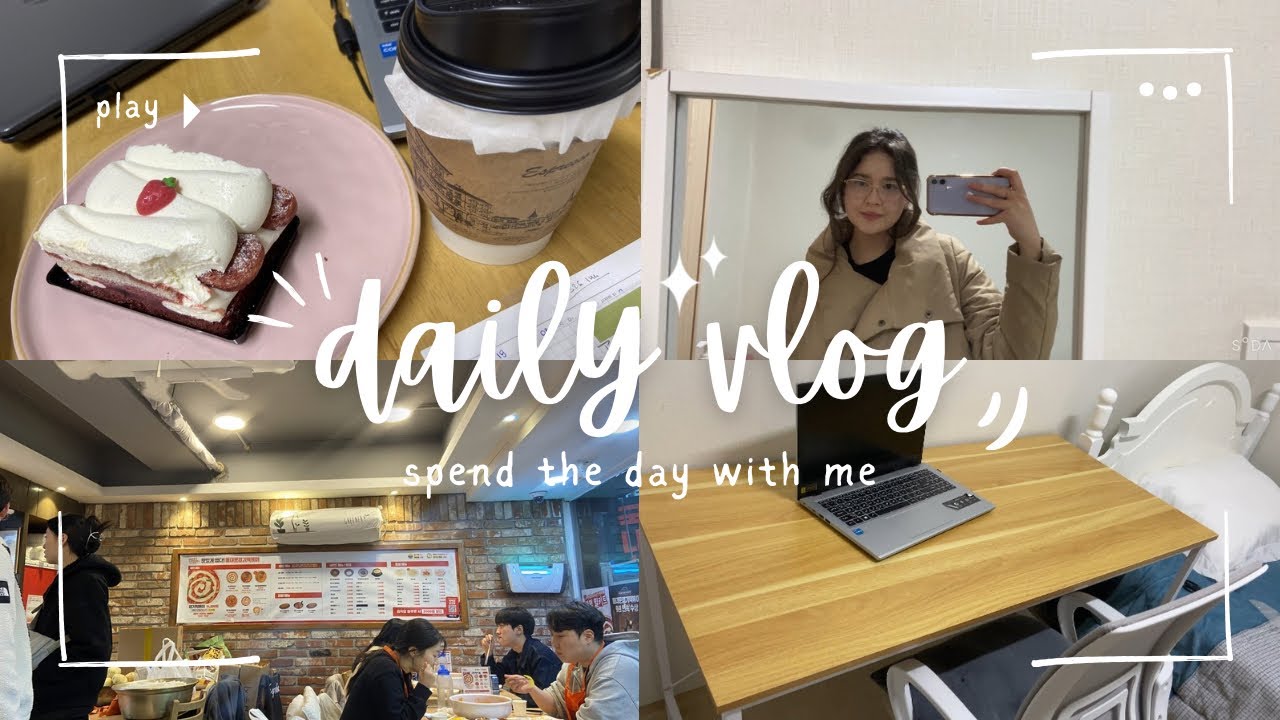 (sub)DAILY VLOG|A day in my life… GKS scholar | South Korea | living alone | realistic life
