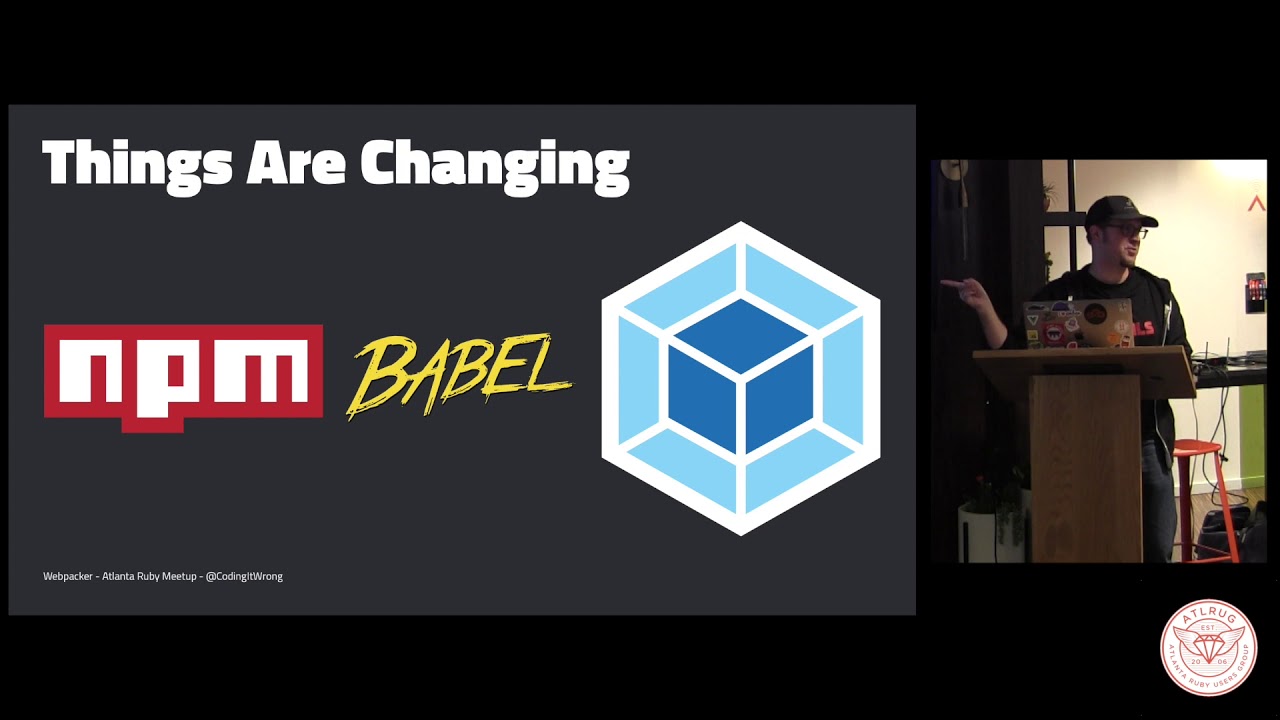 Using Webpacker with Rails with @CodingItWrong (Josh Justice)