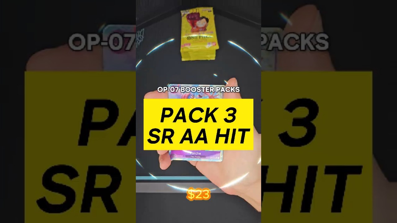 We got a hit! | OP07 #onepiecetcg #boosterpacks #tcg #anime  #manga #onepiecetcgopening #cards